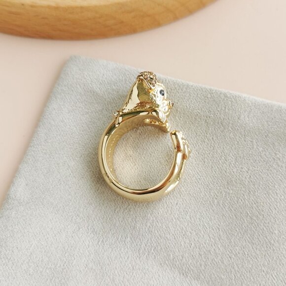 Kate Spade Puppy Wrap Ring | ｜ #7 - Picture 2 of 4